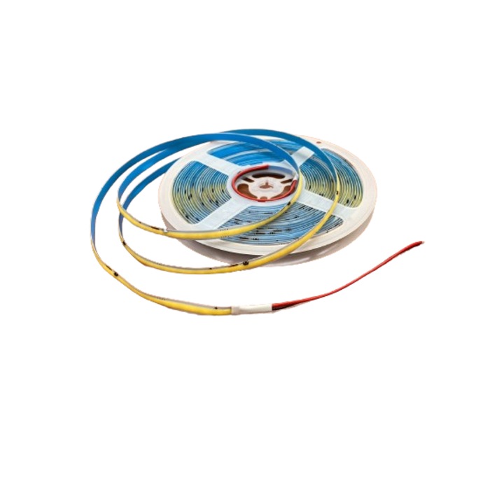 LED лента COB, RFAN, 240 LED/m, Неутрална светлина, 4000K, 10W/m, 10m/Roll, 220V