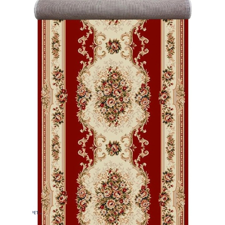 Traversa Clasica, Home Vista, Lotos 574, Grena, 120x200 cm