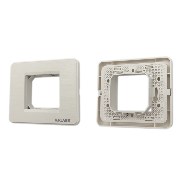 Suport + rama alba 2 module - Italy-klass 491