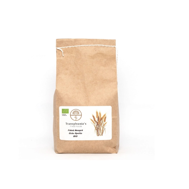 Faina neagra din grau spelta BIO, 10kg, Transylvania's Finest Foods