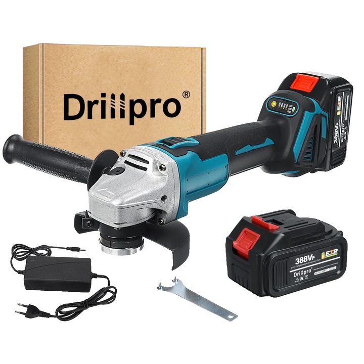 Polizor unghiular, 125mm, 8500rpm, 15000mAh