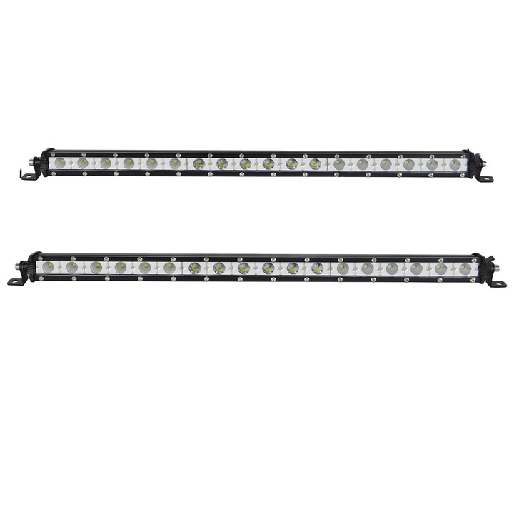 Set 2 bare LED, 20 inch, Lumina Combinata, Aluminiu, 6000K, 10V-30V