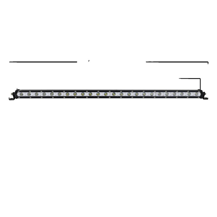 Bara LED, 25inch, 180W, lumina alba 6000K, aluminiu, multicolor, 25inch