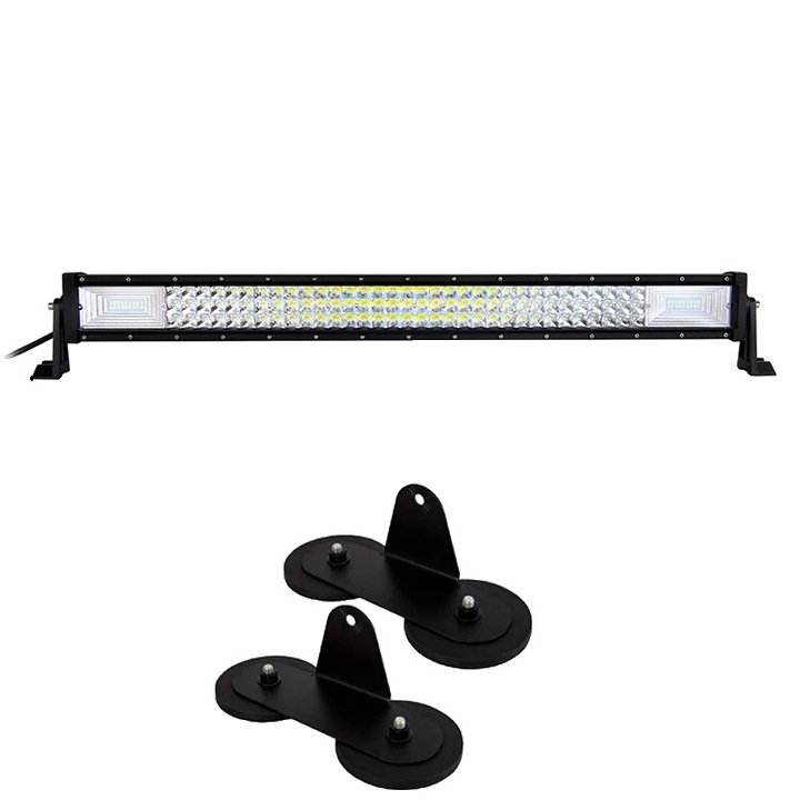 Bara de lumina LED, 32inch, 405W, luminozitate reglabila, magnificatie 50X-1200X, conectivitate PC, rezistent la apa IP67, 6000K, fara fir