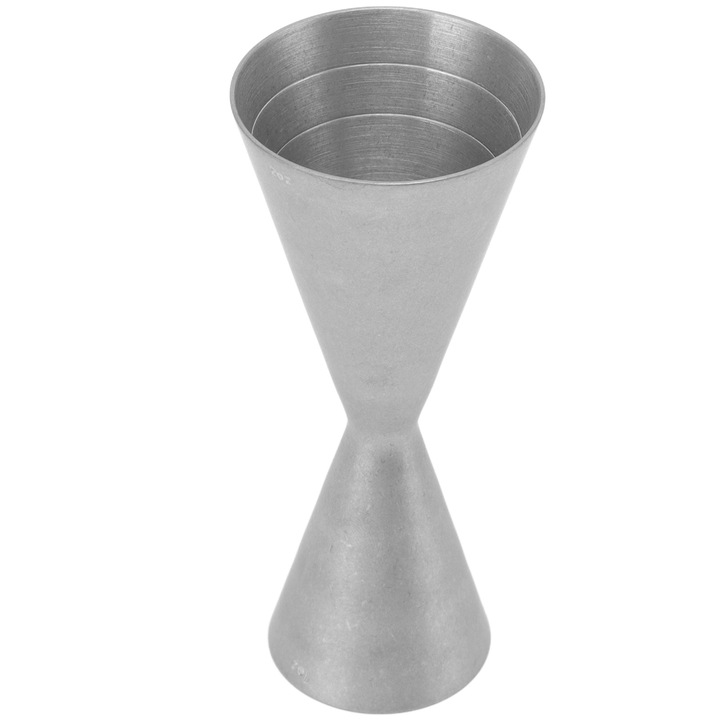 Jigger koktél, QttvbTna, Inox, 41 x 53 x 126 mm, ezüst