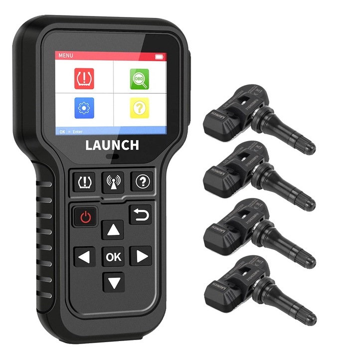 Tester Diagnoza TPMS LAUNCH CRT5011E, Activare Senzor, Programare, Albastru Inchis, 50x60cm