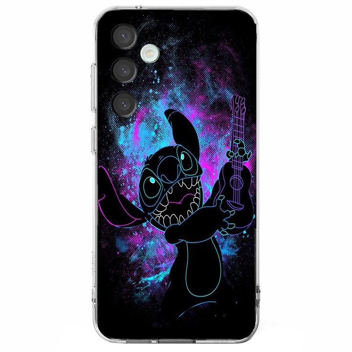 Husa compatibila cu Samsung Galaxy S23 Plus, Viceversa, model Neon Stitch, Silicon, TPU