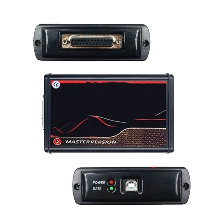 Автомобилен тестер и диагностика, KESS V017, KTAG V020, неограничена версия, тъмно син, 50x60 см