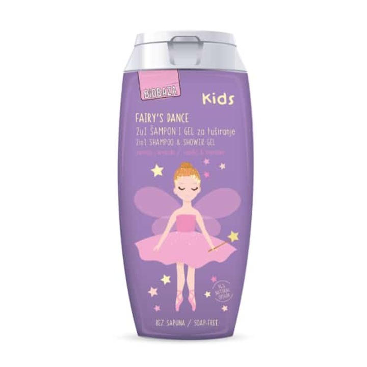 Sampon si gel de dus 2 in 1 pentru copii Fairy's Dance