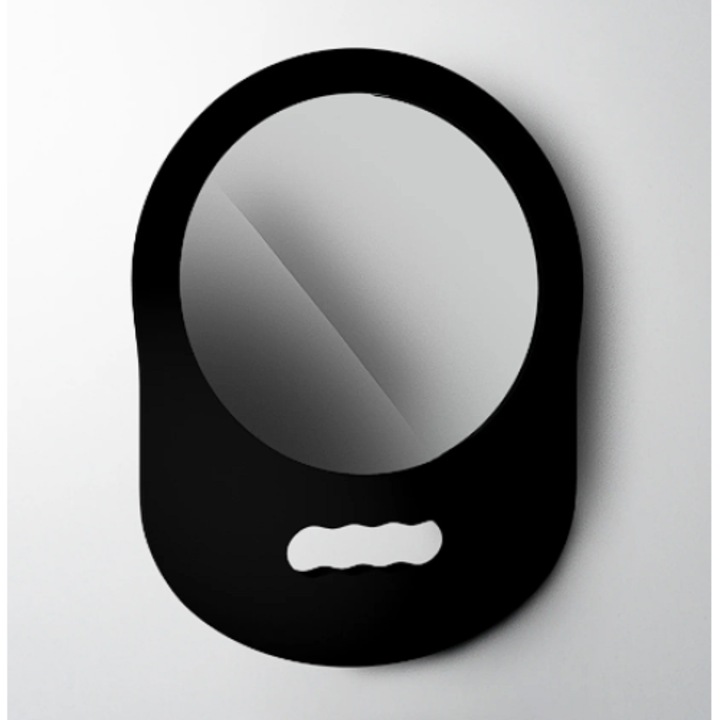 Oglinda pentru frizerie, L3VEL3, Negru