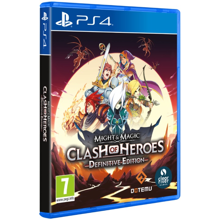 Игра DOTEMU Might & Magic Clash Of Heroes Definitive издание, за PlayStation 4