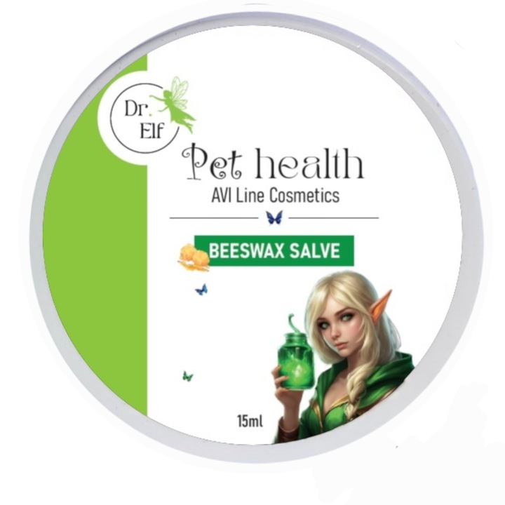 Méhviaszos kenőcs Dr. Elf, nagyon száraz és irritált bőrre, antimikrobiális hatású és védőfilmet hoz létre a bőrön, 15 ml