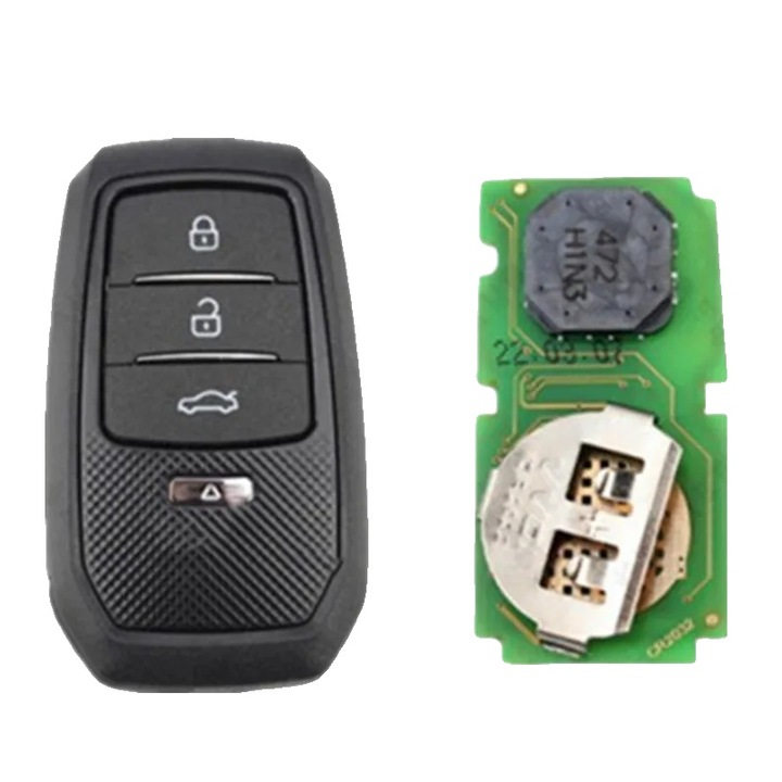 Cheie inteligenta universala pentru Toyota, cloneabila si programabila, frecvente 312-434MHz, set