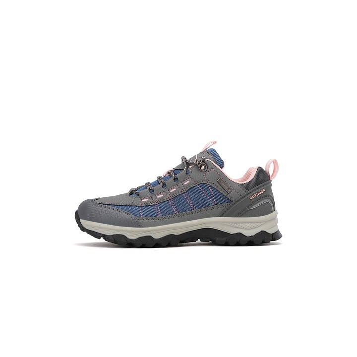 Pantofi sport Copii, AX Boxing, piele ecologica, Gri EU 36