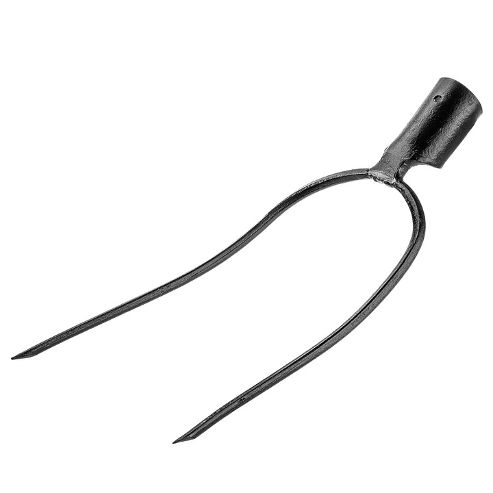 KADAX kerti villa, 2 fogas, fekete, 38,5x16cm
