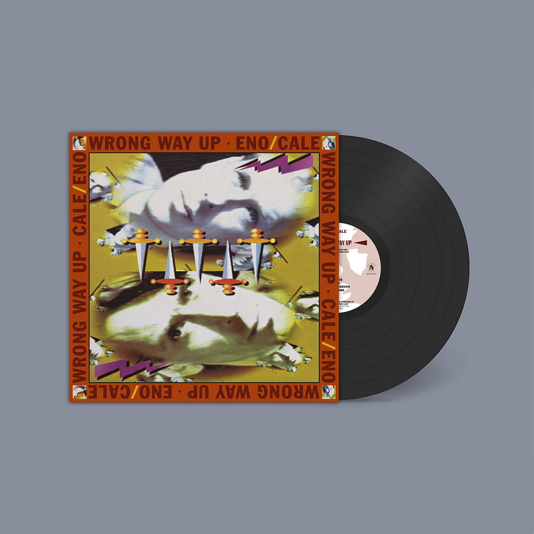 欧LP Brian Eno / John Cale Wrong Way Up WAST009LP All Saints /00260 Vinil Brian Eno / John Cale, Wrong Way Up, Editie Aniversara