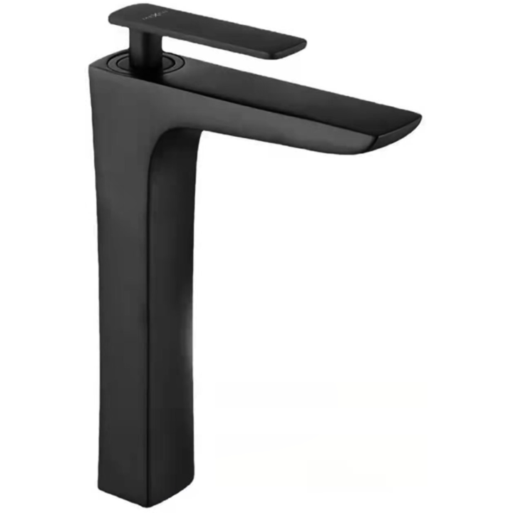 Висок смесител за мивка, Mexen Indus, Черен - 744610-70