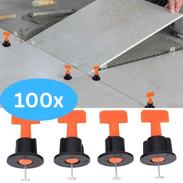 Clipsuri pentru nivelarea gresiei, 100 bucati, Tileproz - eMAG.ro