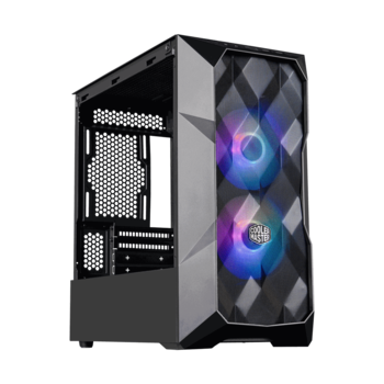 Carcasa, COOLER MASTER, Micro ATX MasterBox TD300 MESH, Negru