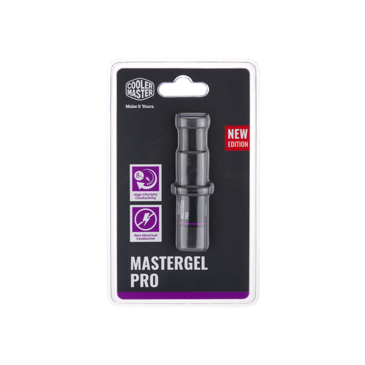 COOLER MASTER CPU Hűtőpaszta, MASTERGEL PRO, szürke, 1,5ml