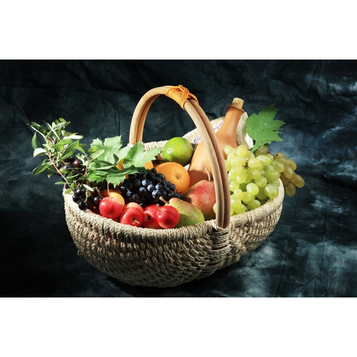 Fototapet Cos cu fructe, 350 x 200 cm