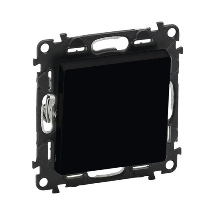 Intrerupator Cruce Legrand Valena Life, Negru Mat