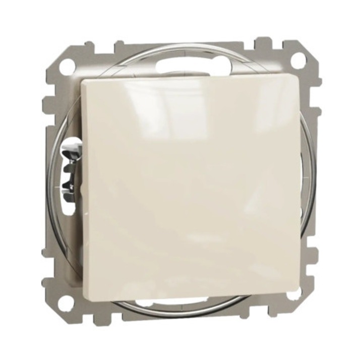 Intrerupator Cruce Schneider Sedna Design, Bej