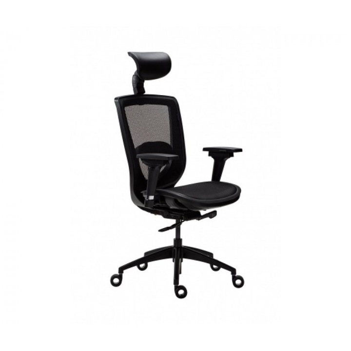 Tesoro Alphaeon E3 Ergonómikus irodai szék, Fekete