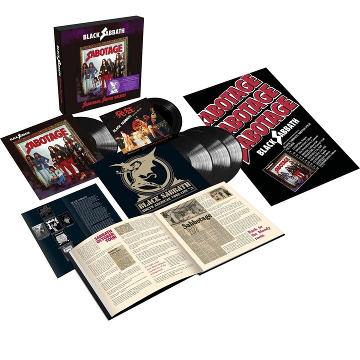 Black Sabbath: Sabotage (Super Deluxe Box Set) [5xWinyl]