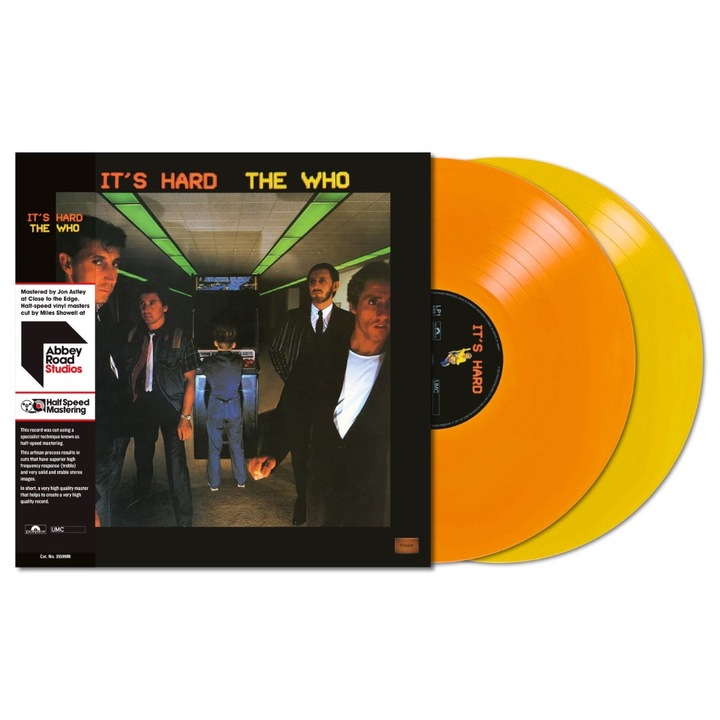 Vinil The Who, It's Hard (Expanded), editie aniversara 40 ani, Polydor, 2 LP-uri colorate, cu poster