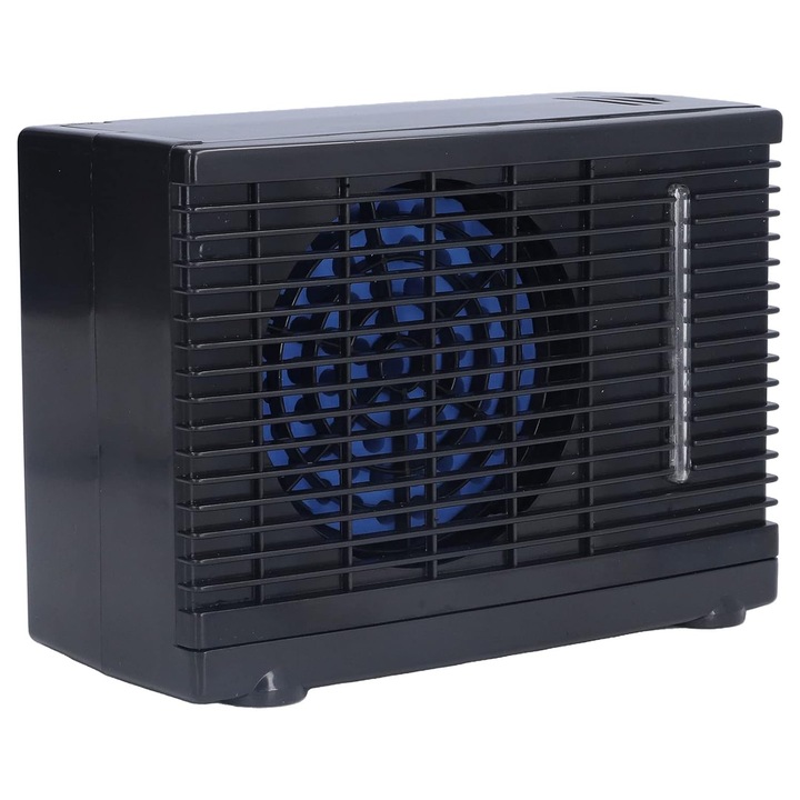 Autós ventilátor vízzel klímához, Jormftte, 12V, fekete, hordozható, alacsony zajszint