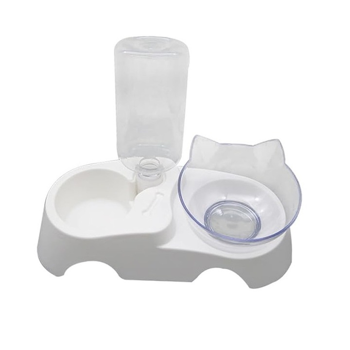 Set Boluri pentru hrana pisici automat de apa