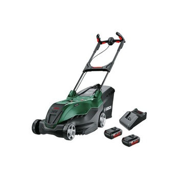 Masina de tuns gazon/iarba electrica AdvancedRotak 36V-40-650, 40 cm latime de taiere, 25-80 mm inaltime de taiere, 50l, 2x4Ah