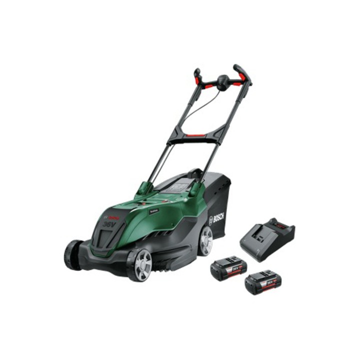 Bosch 06008B9G02 AdvancedRotak 36V-44-750, 44cm vágási szélesség, 25-80mm vágásmagasság, 50l, 2x4Ah