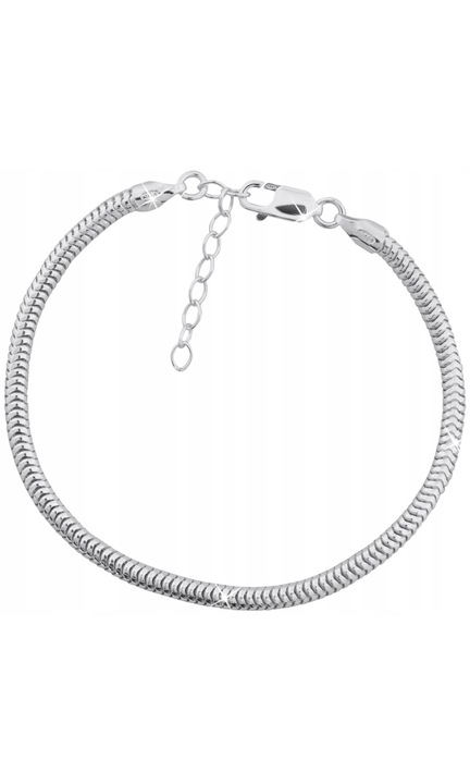 Bratara de dama modulara din argint compatibila cu Pandora, Argint 925