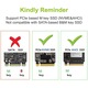 M.2 NVME SSD преобразуващ комплект адаптери за MacBook Pro Retina, MacBook Air, iMac, Nybgyy, включен комплект отвертка и винтове