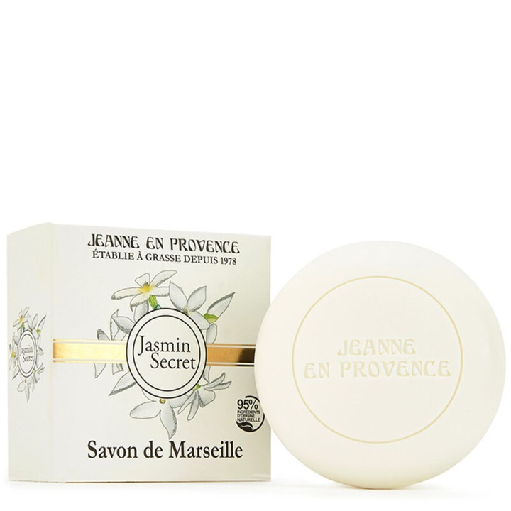 Jázminos szilárd szappan, 100 gr, Jeanne en Provence