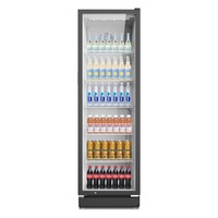 Vitrina frigorifica profesionala STARCREST SPS-350, 350 L, Termostat reglabil, Iluminare LED, H 194.5 cm, Negru