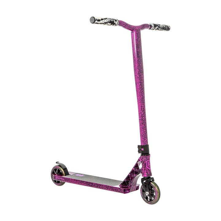 Тротинетка Grit Scooters Wild, Алуминий 6061 T6, 110мм, Лилава