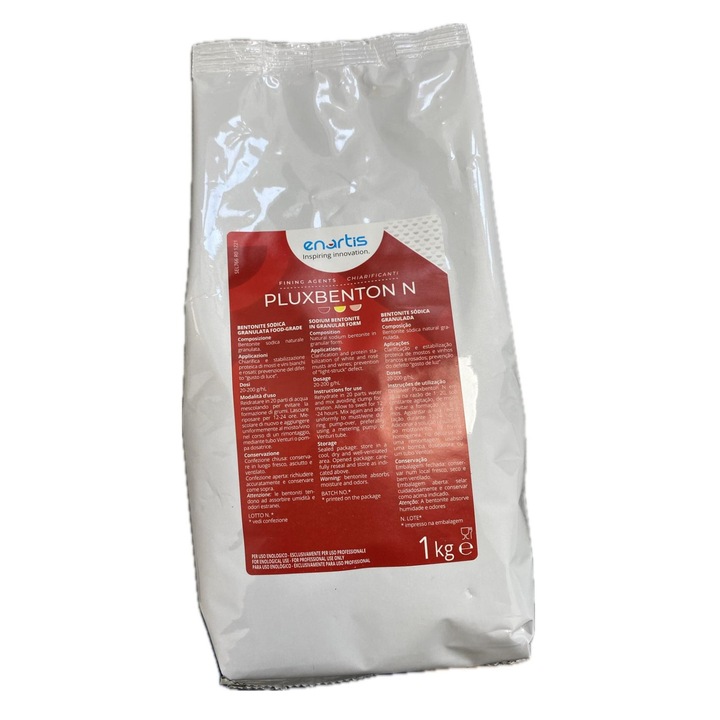 Bentonita naturala granulata Pluxbenton, 1Kg