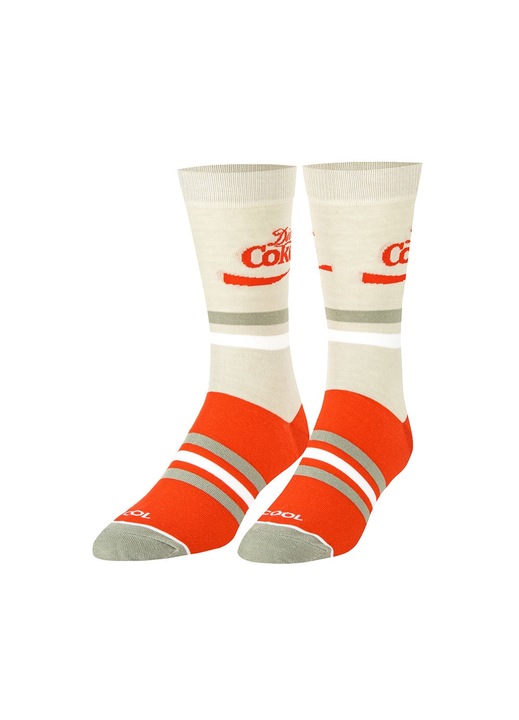Чифт мъжки чорапи Cool Socks полиестер многоцветен модел COCA COLA DIET COKE SILVER, 40-46 EU