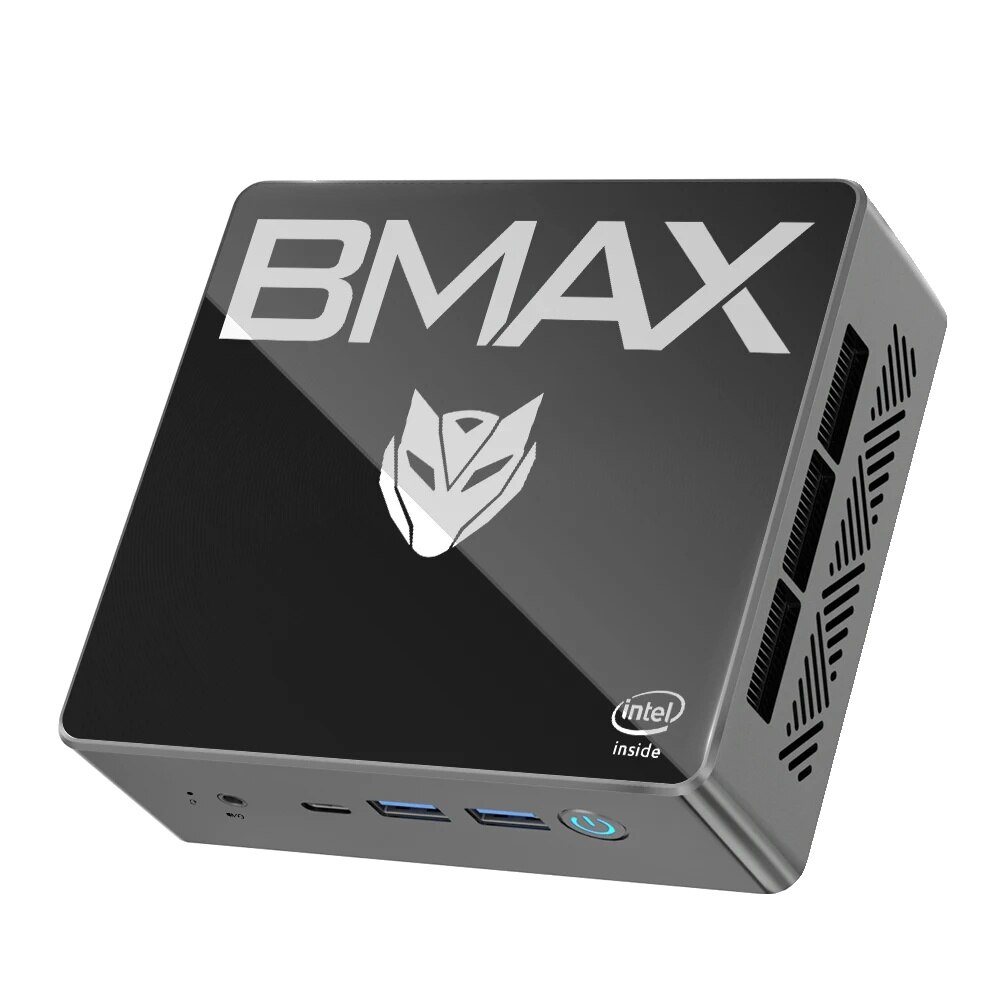 Mini PC Bmax, 16GB RAM, SSD 512GB, Intel N100, Intel UHD Graphics