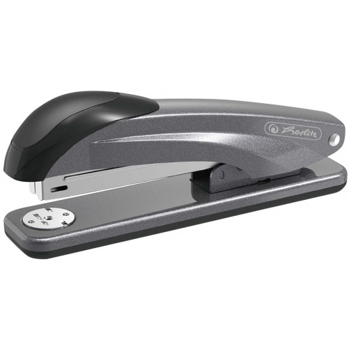 Capsator Herlitz, Metal 24/6 Lungime 16Cm Culoare Antracit