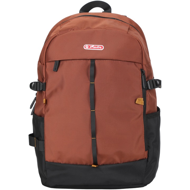 Rucsac Herlitz, Modern Fit, dimensiune 31 x 16 x 44 cm, maro