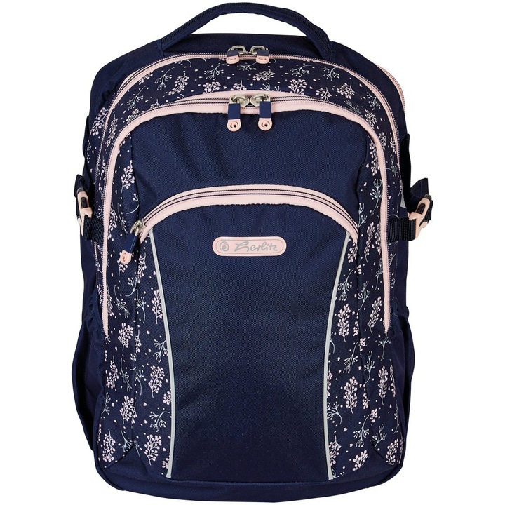 Rucsac Herlitz, scoala primara Ultimate, motiv Blossom