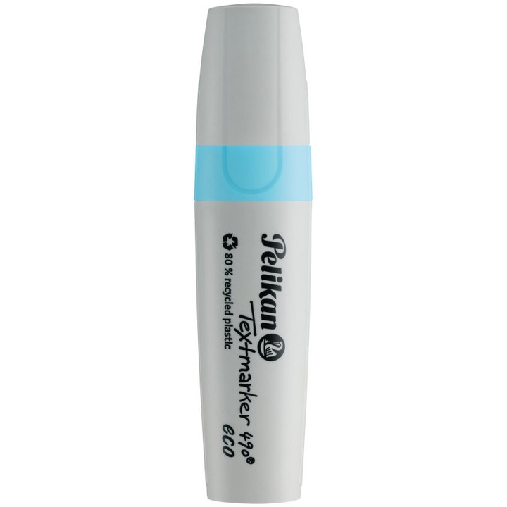 Текстмаркер Pelikan, 490 eco, Комплект 6 пастелни цвята, В картонена кутия