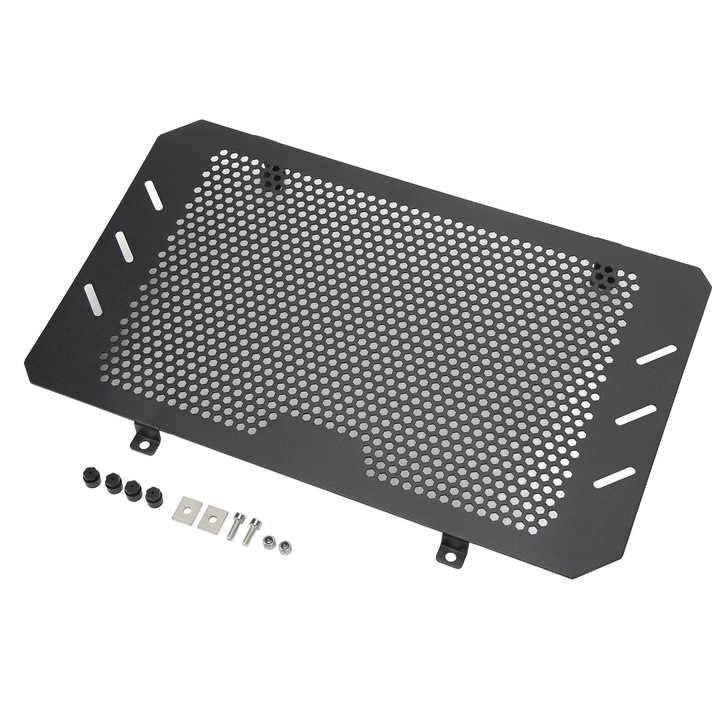 Мото предпазител за радиатор Fokelyi за Vulcan 650 S 2015-2018, алуминий, черен