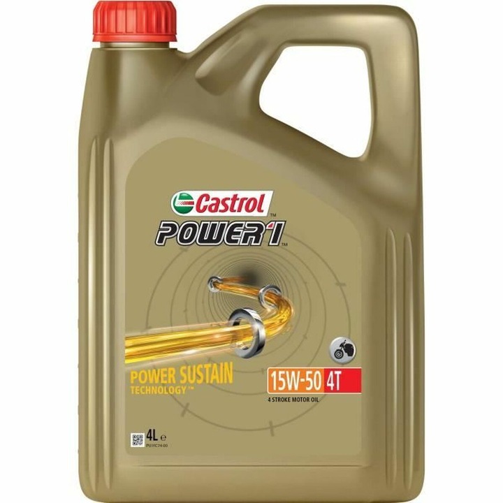 Motorolaj, Castrol Power1 4T, 15W50, 4L