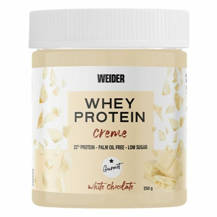 Proteine, Weider WJW.216368, gust ciocolata, pentru barbati si femei, 290g