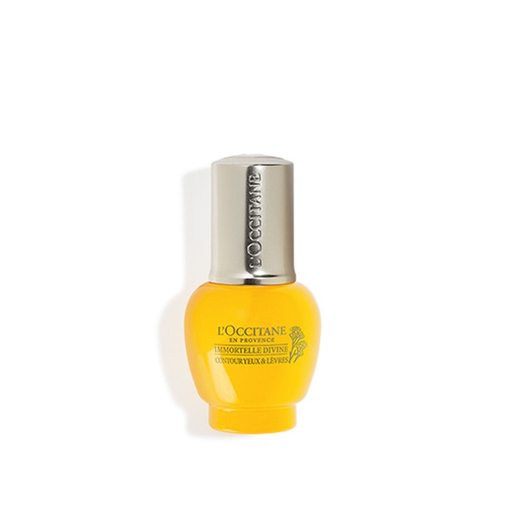 Szem- és ajakkontúr kezelés L'Occitane En Provence Immortelle Divine 15 ml, 3253581688847